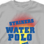 Water Polo Team Shirts - Strikers 277s1