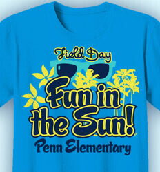 Cute Field Day Shirts - Fun Sun - desn-280f2