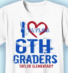 Elementary Shirts for School - Link Heart - logo-88l6