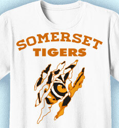 Elementary Shirts for School - Tiger Eye - desn-715t1
