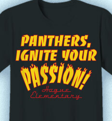 Elementary Shirts for School - Ignite Your Passion - idea-269i1
