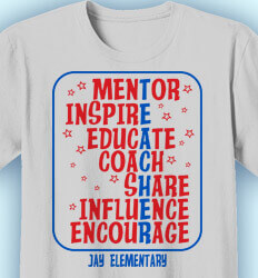 Elementary Teacher Shirts - Starlite Teacher - idea-291s1