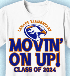 Elementary Shirts for School - Movin On Up - cool-639m1