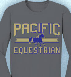 Equestrian Long Sleeve Shirt Designs - Certified - desn-355d4