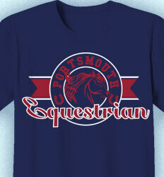 Equestrian T Shirt Designs - Equestrian Mark - idea-124e2