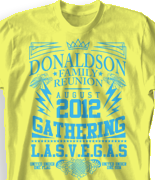Family Reunion T Shirt - Exciteable desn-433e1