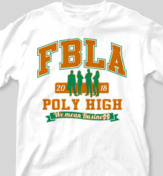 FBLA Shirt Designs - Collegiate Heater desn-353h2