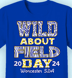 Field Day T-Shirt Designs - Wild About - desn-925w7