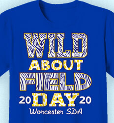 Field Day T-Shirt Designs - Wild About - desn-925w4