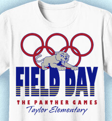 Field Day T-Shirts - Mascot Rings - cool-521m1