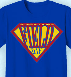 Field Day T-Shirts - Super Crest - clas-781t1