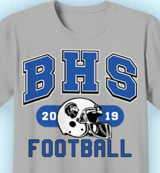 Football T-shirt Designs - School Football - idea-47s1