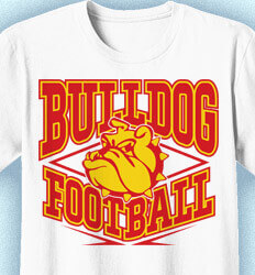 Football T-Shirt Designs - Football Strike - idea-45f1