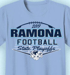Football T-Shirt Designs - Mascot State Playoffs - idea-53m2