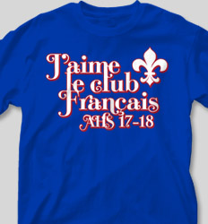 French Club Shirt Designs - Excellence is Not An Act clas-863e6