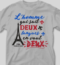 French Club Shirt Designs - Deux Langues cool-480d1