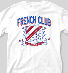 French Club Shirt Designs - Ivy League Crest clas-825i6