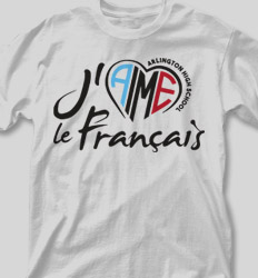 French Club Shirt Designs - Jaime Heart cool-482j1