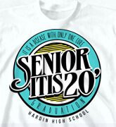 High School Shirts - Senior Circle - cool-418s8