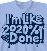 High School Shirts - Percent Done - cool-399p6