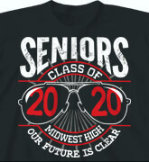 High School Shirts - Senior Vision - idea-30s2
