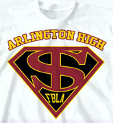 High School Shirts - Super Crest - clas-781w9