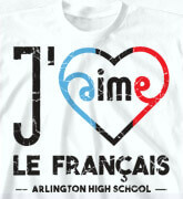 High School Shirts - Jaime Curvy Heart - cool-485j1