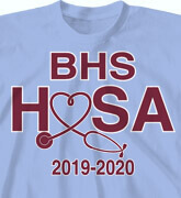 High School Shirts - HOSA Scope - idea-132h1