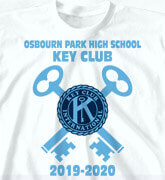 High School Shirts - Dual Key Logo - idea-151d1