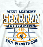 High School Shirts - State Playoffs Field - idea-52s1