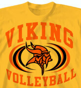High School Shirts - Volleyball Intensity - idea-200v1