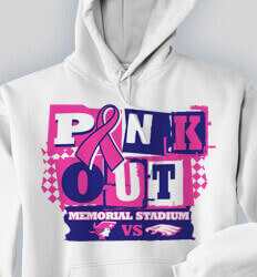 School Sweatshirts - Pink Out Game - cool-719p1