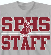 High School T-Shirts - Staffer - cool-139s1