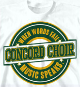 High School T-Shirts - Choir Legacy - idea-120c1