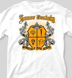 Honor Society Shirt Designs Laurel Crest 2 clas-939l6