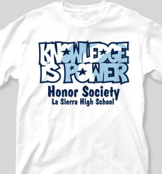 Honor Society Shirt Designs G Bubble clas-104p1