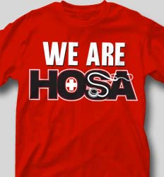 HOSA Club Shirts - We Are HOSA cool-174w1