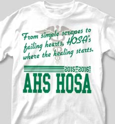 HOSA Club Shirts - Do The Impossible clas-932d8