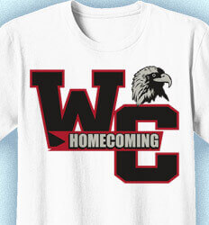 Ideas for Homecoming Shirts - Warrior Madness - desn-825w2