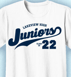 Junior Class Shirts - Clever Script - cool-412c5