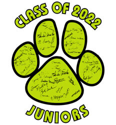 Junior Class Shirts Ideas - Paw Names - clas-906t2