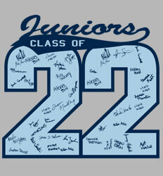 Junior Class Shirts Ideas - Block Year - clas-449w4