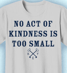 Key Club T-Shirt Designs - No Act of Kindness is Too Small - idea-81n1