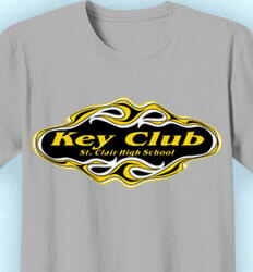 Key Club T-Shirt Designs - Breaker - clas-126e2