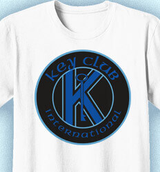 Key Club T-Shirt Designs - Key Logo - clas-443k6