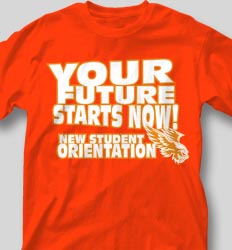 New Student Orientation T Shirts - Beach Walk Slogan clas-954g3