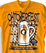 Oktoberfest T Shirt  - German Beer Fest desn-839g1