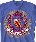 Oktoberfest T Shirt  - Choir Royale desn-816c2