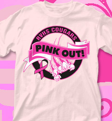 Pink Out Shirt Designs - Student Club - desn-935s7