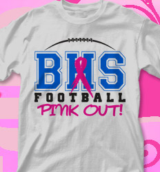 Pink Out Shirt Designs - Collegiate Pink Out - cool-702c1